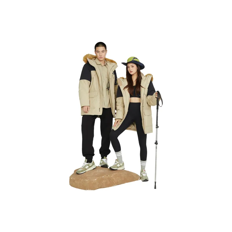 New Balance Down Jacket Unisex Light Coffee-5