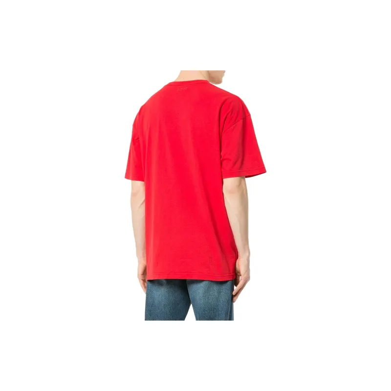 Vetements T-Shirts Men Red-3