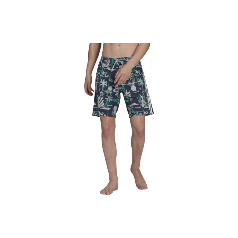Adidas Sportswear Casual Shorts Men's Dark Shadow Marine Blue-1