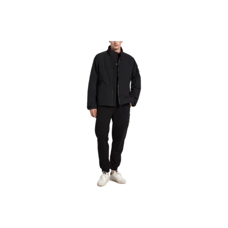 STONE ISLAND Jackets Coats Men's Black-4