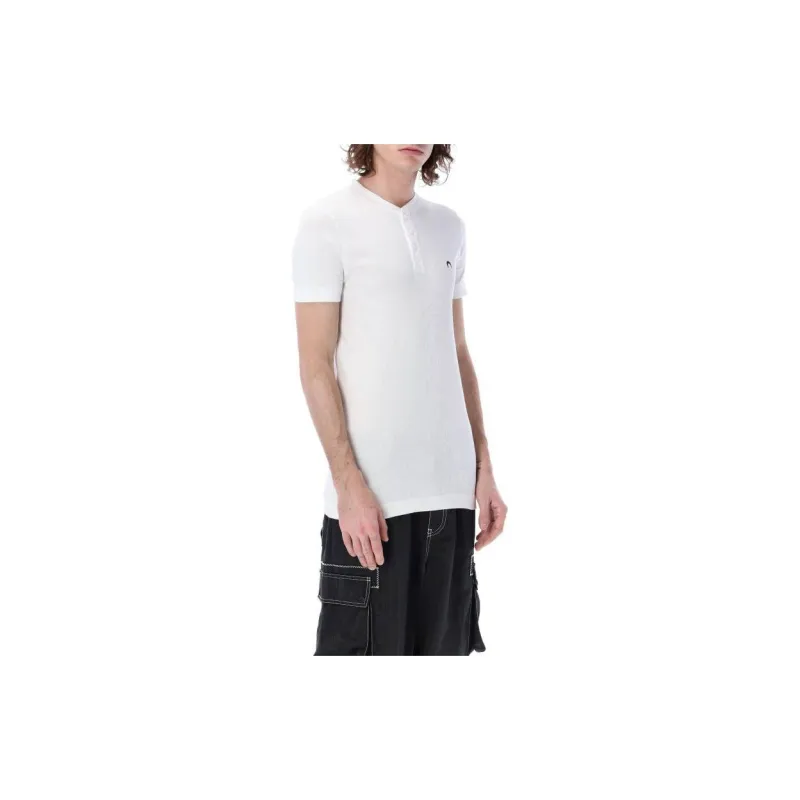 Marine Serre Polo Shirts Men White-3