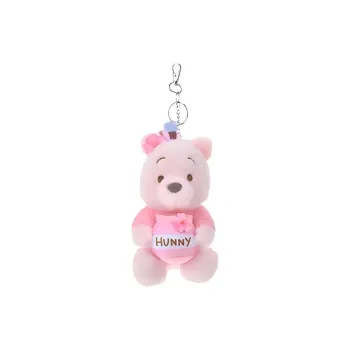 Disney Cherry Blossom Winnie The Pooh Romantic Cherry Blossom Pink Dolls Plush Doll 12cm High