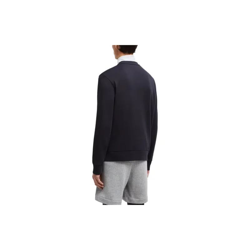 Moncler Logo Patch Crewneck Sweatshirt-3