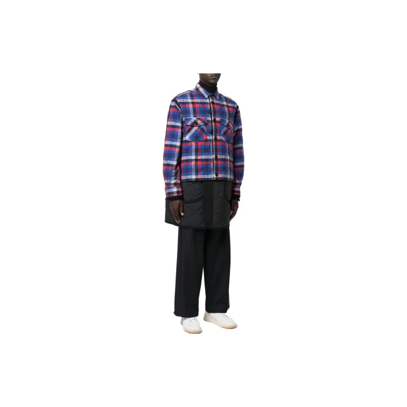Sacai Jackets Men Blue-3