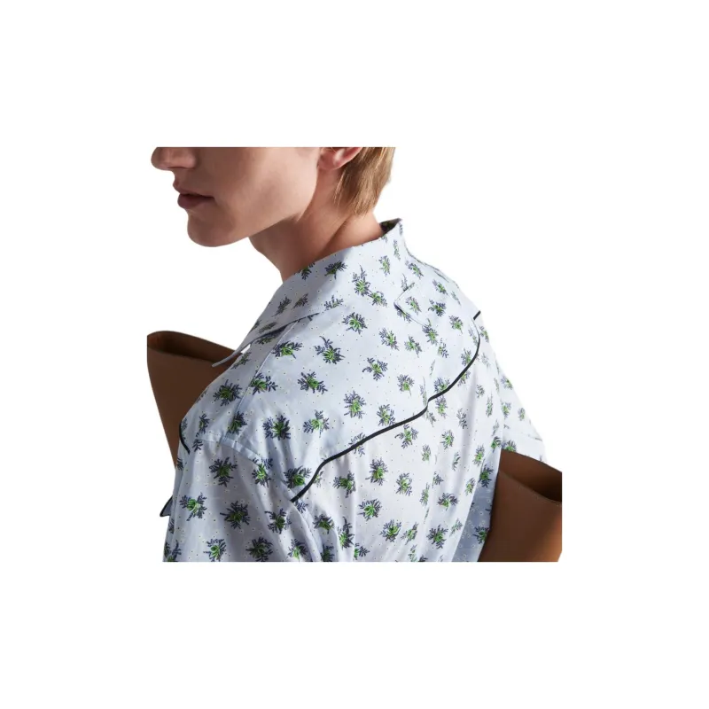 PRADA Shirts Men Green-4