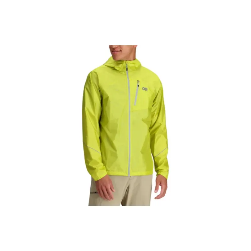 Outdoor Research Helium Rain Jacket Jackets Coats Men's Green-3