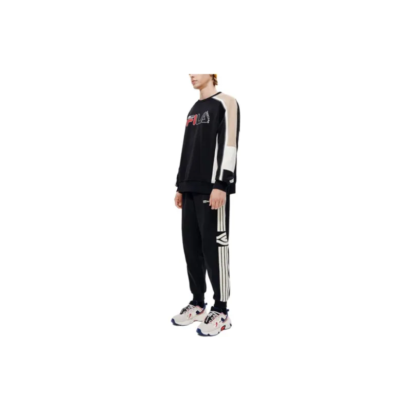 FILA FUSION Casual Pants Men Elegant Black-5