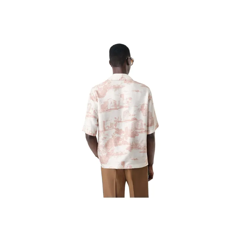 AMIRI La Landmark Bowling Shirt-2