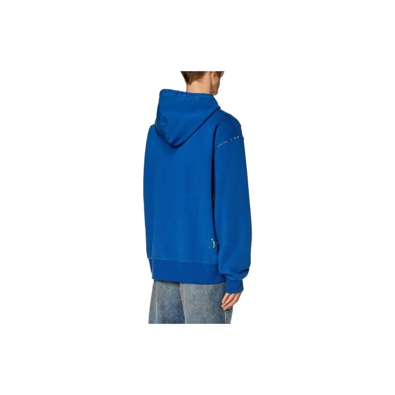 DIESEL Sweatshirts Men Blue-3