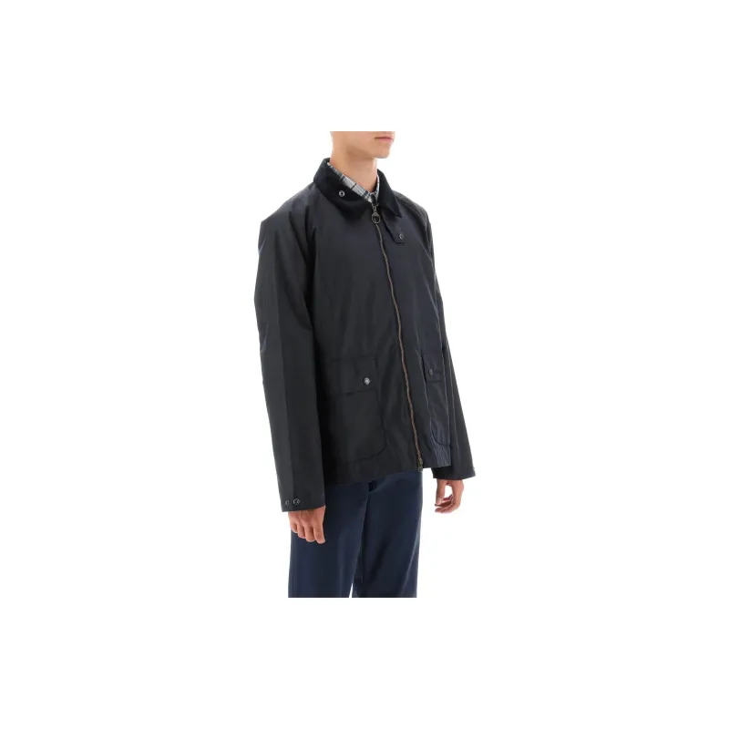 BARBOUR Bedale Zip-Up Short Jacket-3