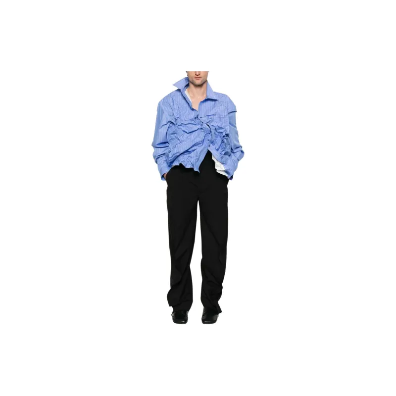 Y/Project Tapered Leg Pleated Trousers-1