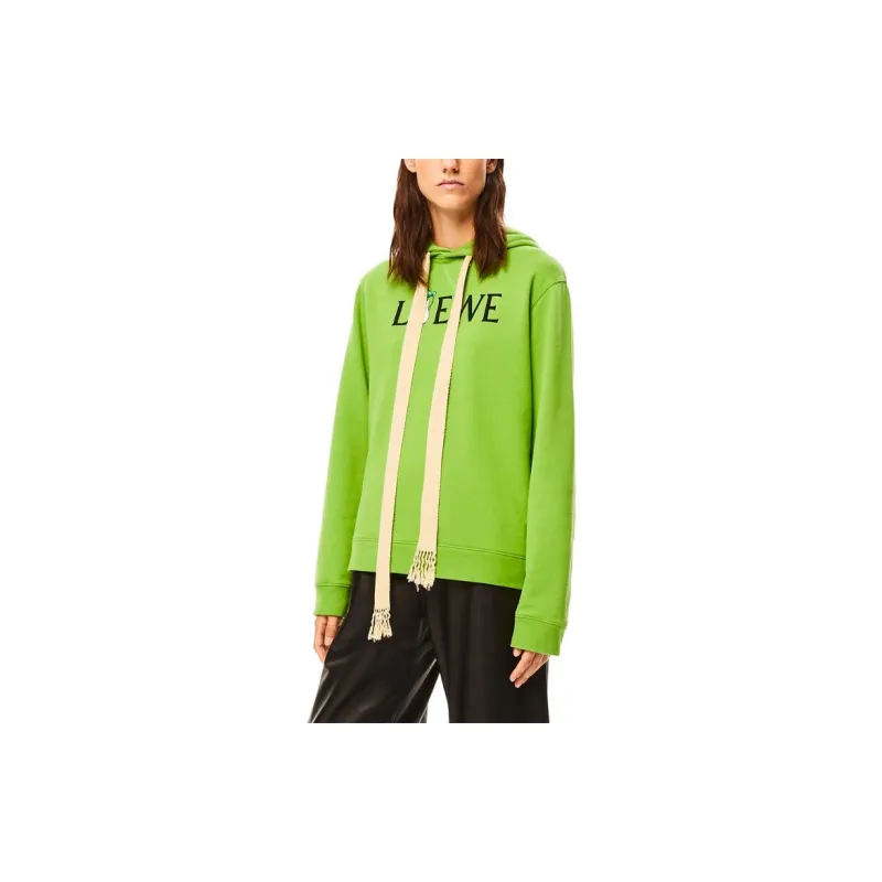 LOEWE x LONGMAO SS21 Sweatshirt Unisex Green-3