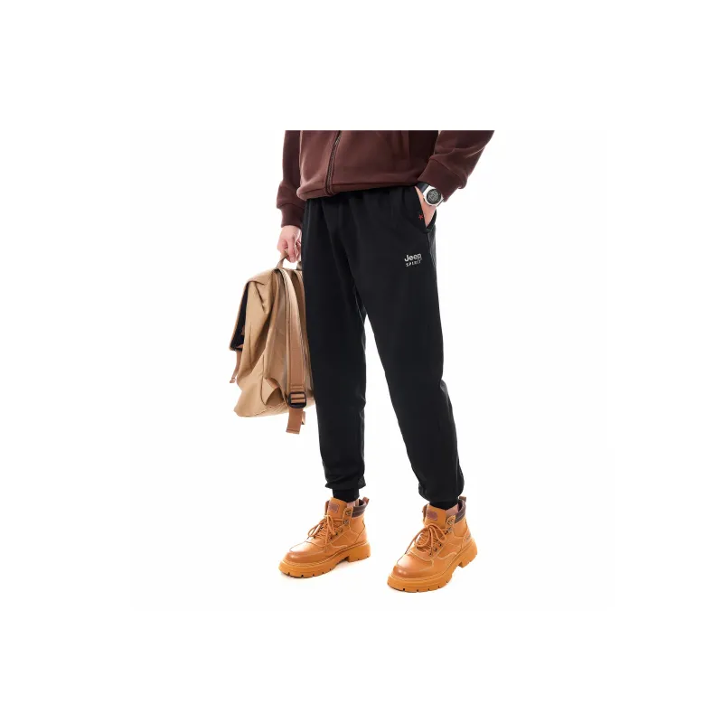 JEEP SPIRIT Knitted Sweatpants Men-4