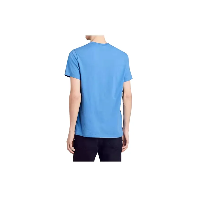 Burberry T Shirts Men Blue-2