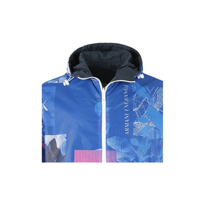 ARMANI EXCHANGE SS23 Jackets & Coats Men's Marine Blue-5