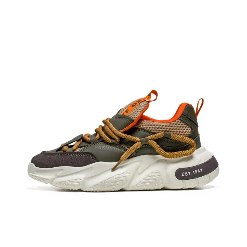 GNVA Low Top Chunky Sneakers Men's-4