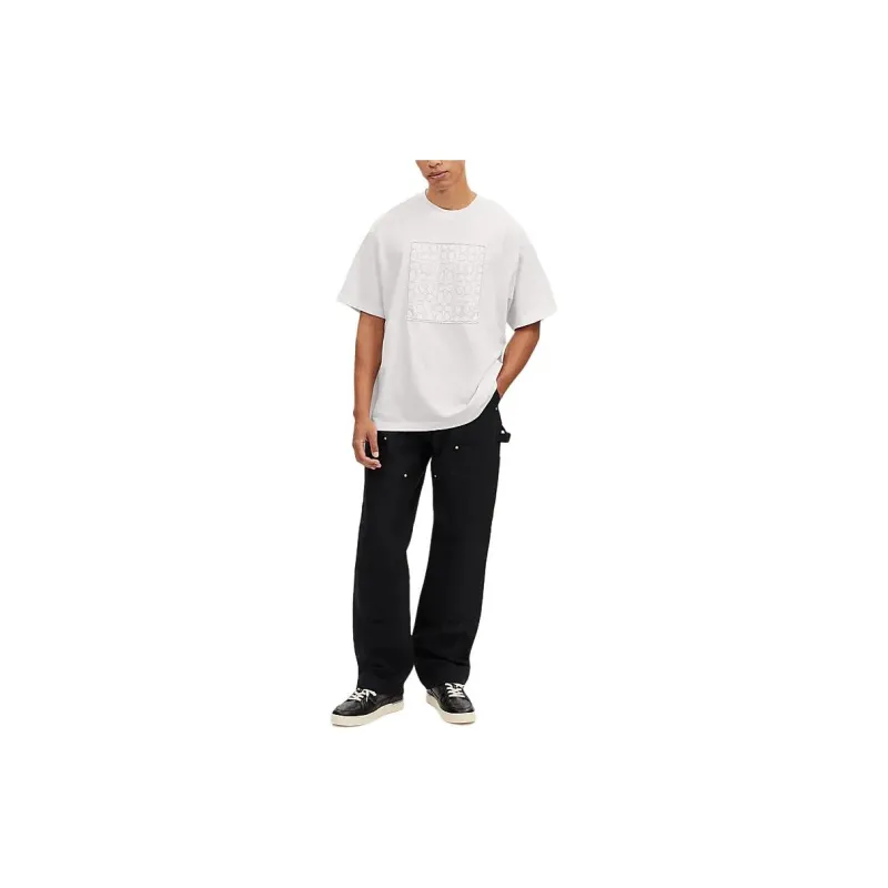COACH T Shirts Men Cream-1
