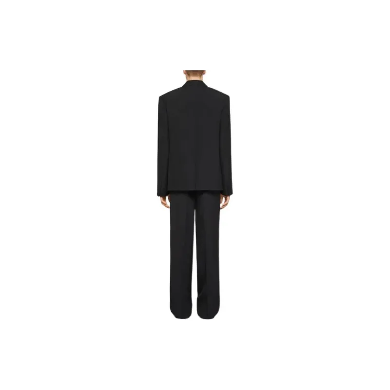 GIVENCHY Boxy Fit Jacket In Wool Jackets & Coats Men's Black-2