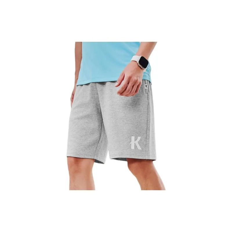 QIAODAN x QIANGFENGCHUIFU,LIANMINGKUAN Sports Shorts Unisex Gray Heather Gray-2