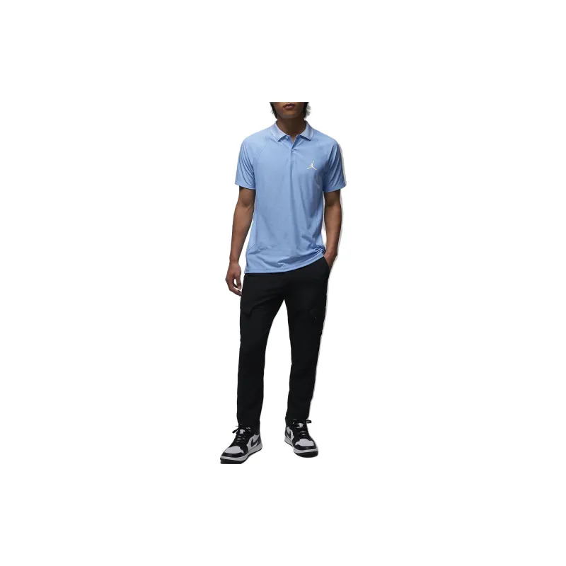 Jordan Polo Shirts Men Blue-2