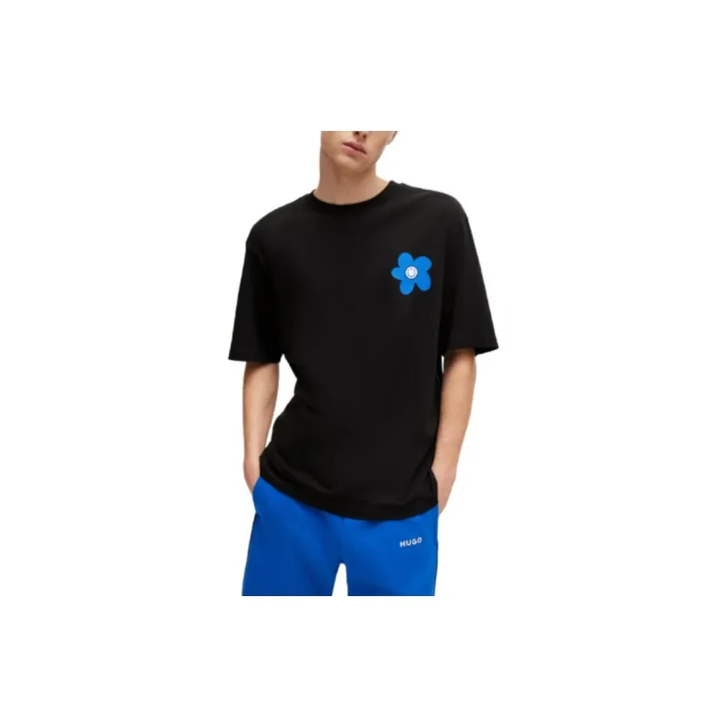 HUGO BOSS T Shirts Men Black-2