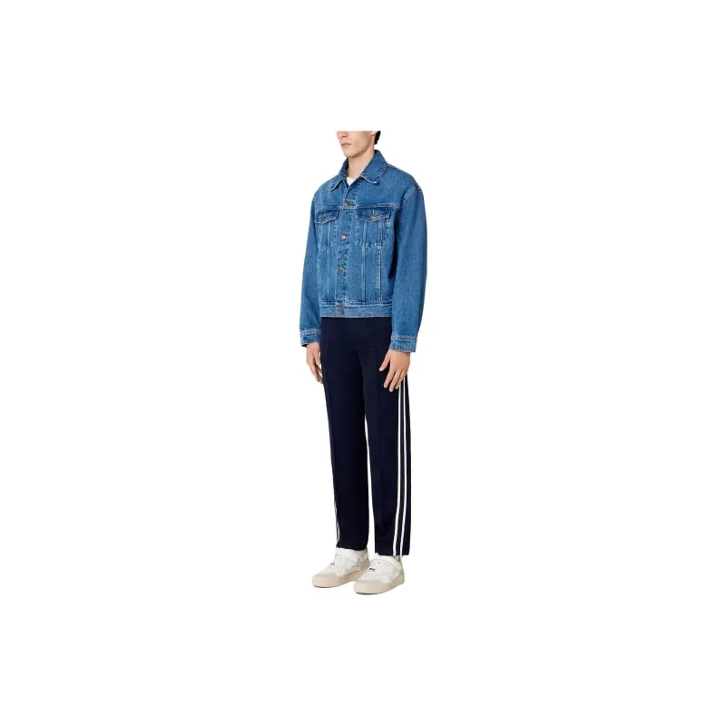 AMIPARIS Boxy Washed Denim Jacket-1