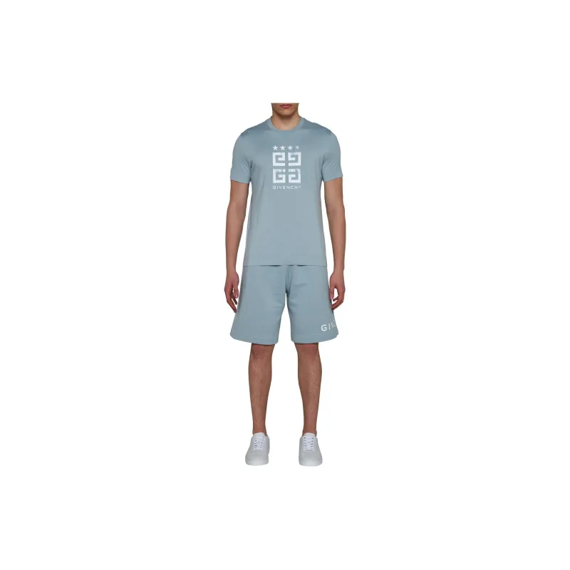 GIVENCHY SS24 T-Shirt Men's Light Blue-1