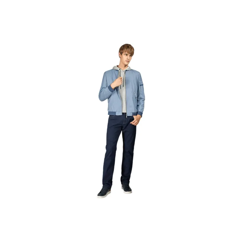 GOLDLION Jackets Coats Men's Royal Blue-2