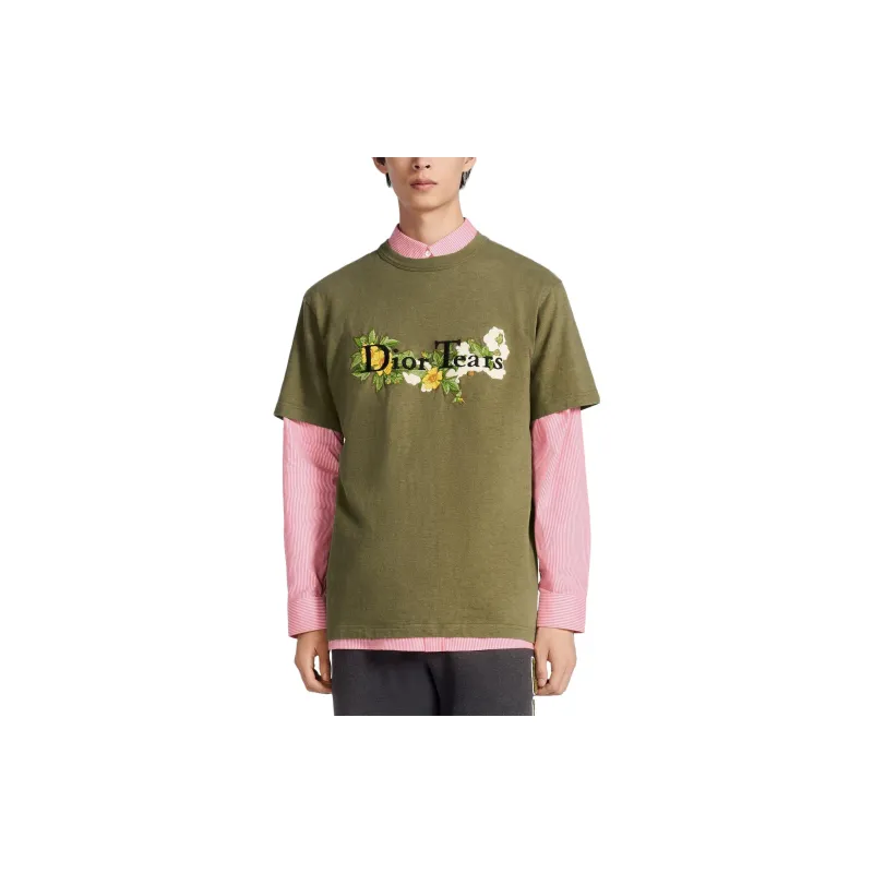 DIOR X Denim Tears T Shirt-2