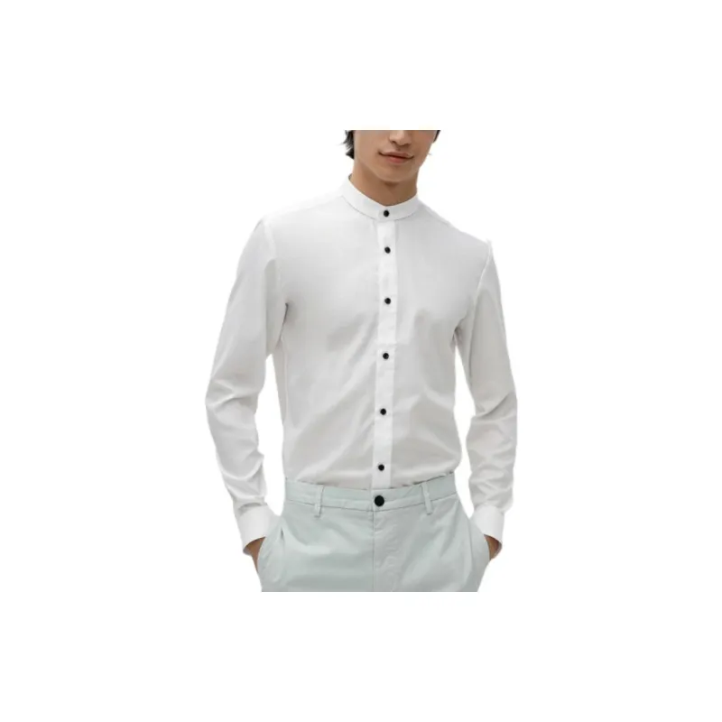 HUGO BOSS Shirts Men White-3