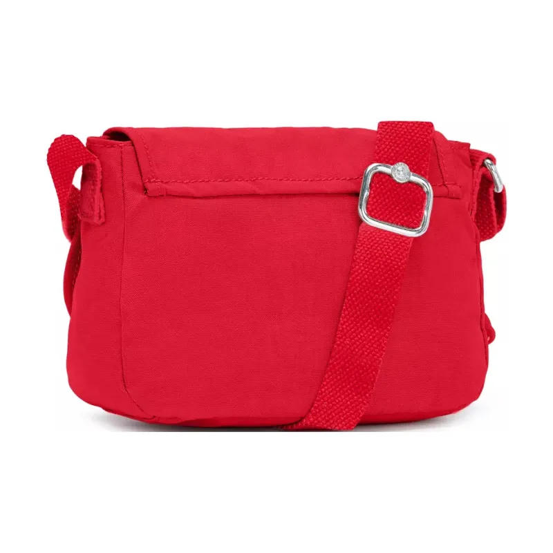 Kipling Nylon Crossbody Bag Mini Unisex Red Rouge-2