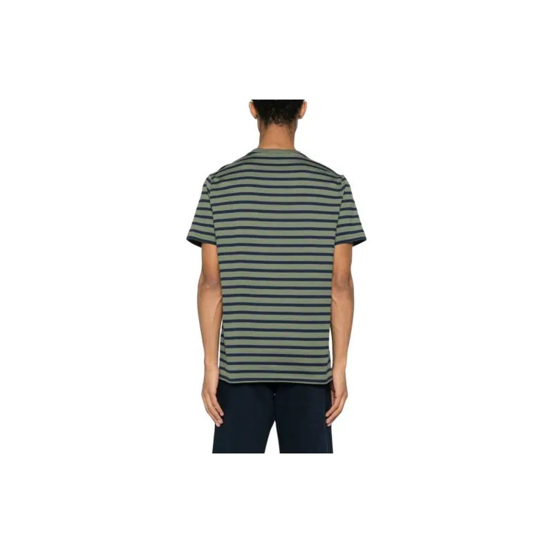 A.P.C Emilien Striped Crewneck T Shirt-2