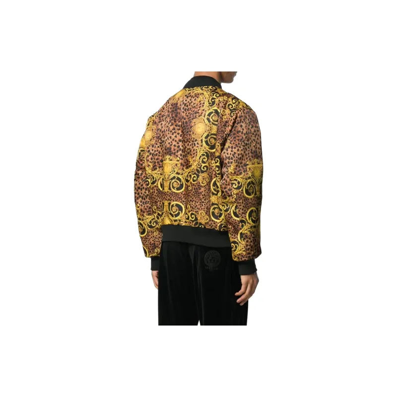 VERSACE SS23 Baseball Jacket Men's Black-2