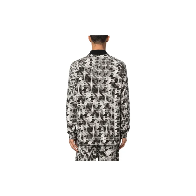BALMAIN Polo Shirts Men Black-2