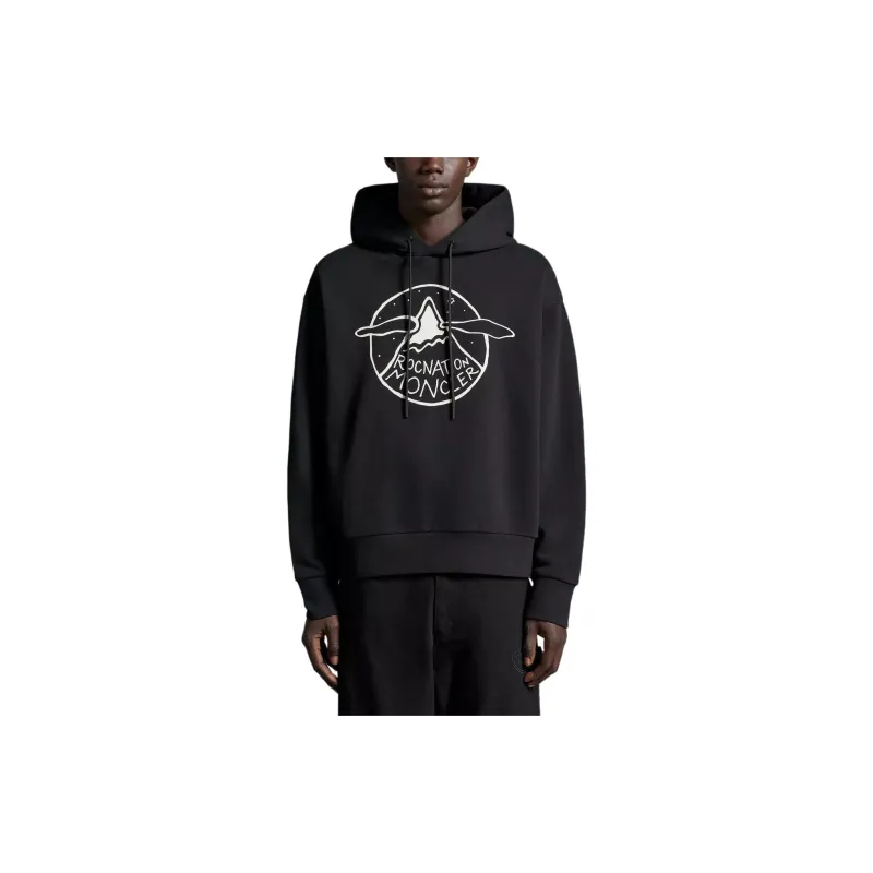 Moncler X Roc Nation By Jay Z Logo Motif Hoodie-2