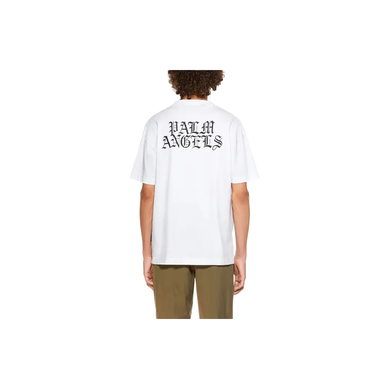 PALM ANGELS Burning Head T shirt-3