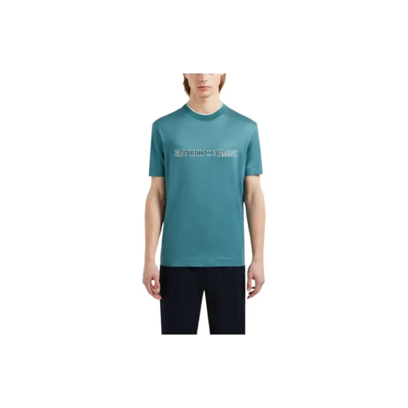 EMPORIO ARMANI T Shirt Men's Royal Blue-1
