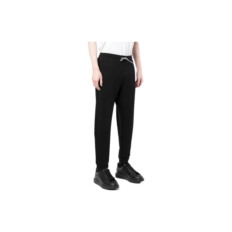 ARMANI EXCHANGEAE Knitted Sweatpants Men's Black-3