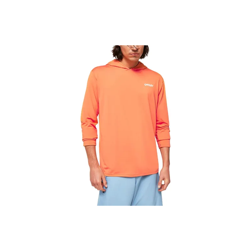 Oakley Sun Protection Clothing Men's Orange-2