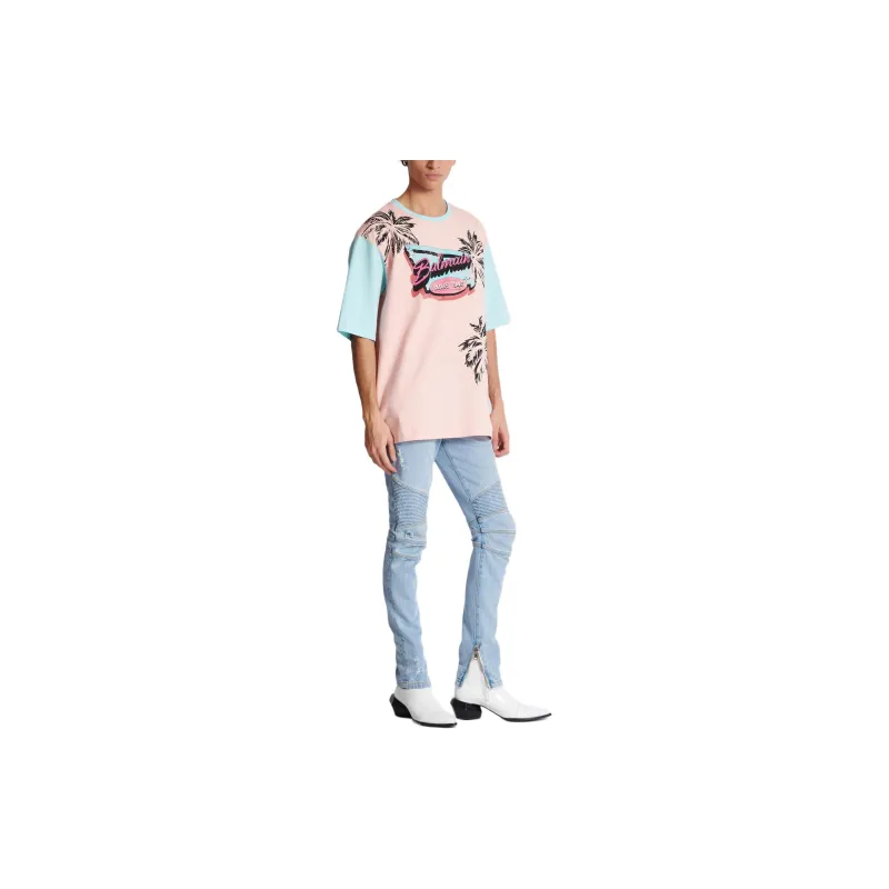 BALMAIN T-Shirt Men's Multicolor-1