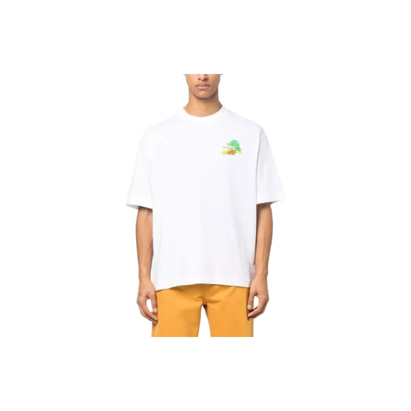OFF WHITE Brush Arrows Oversized Tee-1
