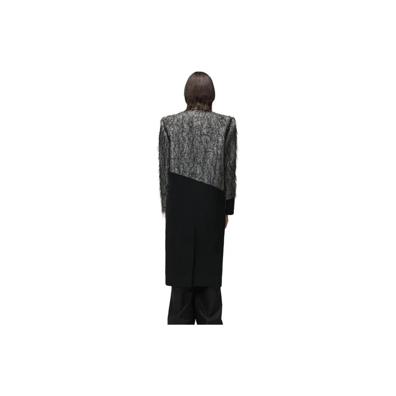 ANNAKIKI Coats Men Dark Gray-1