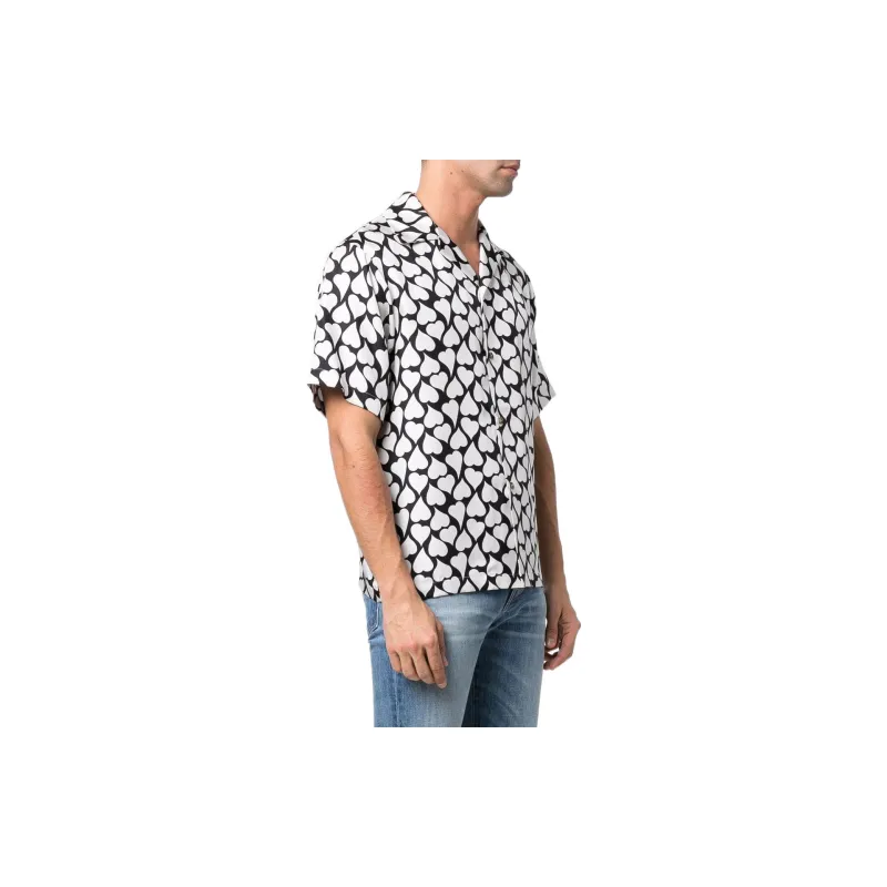 AMIRI Love Hearts Bowling Shirt-3