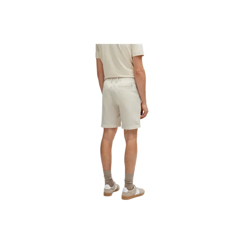 HUGO BOSS Elasticated waist Stretch cotton Shorts-3