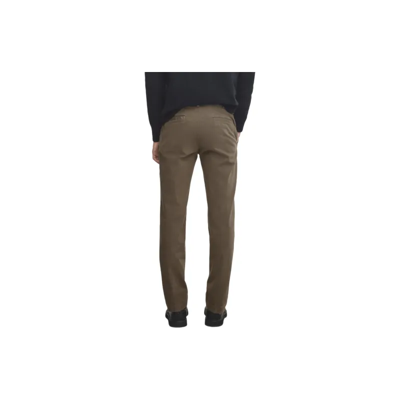 Massimo Dutti Casual Pants Men's Khaki Green-3