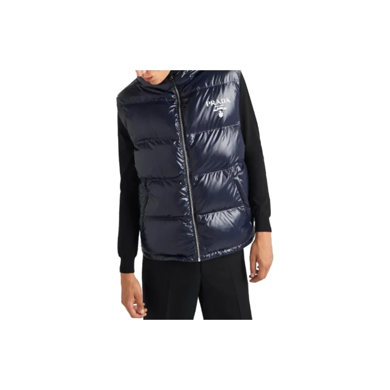 PRADA Vests Men Navy-3