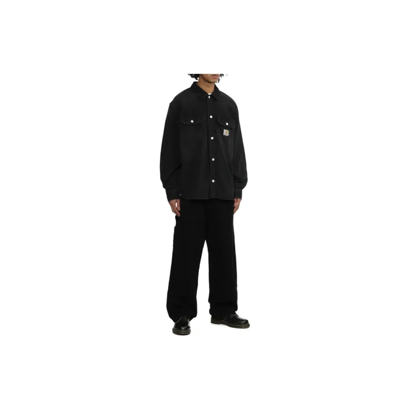 Carhartt WIP Mid Rise Wide Leg Trousers-14