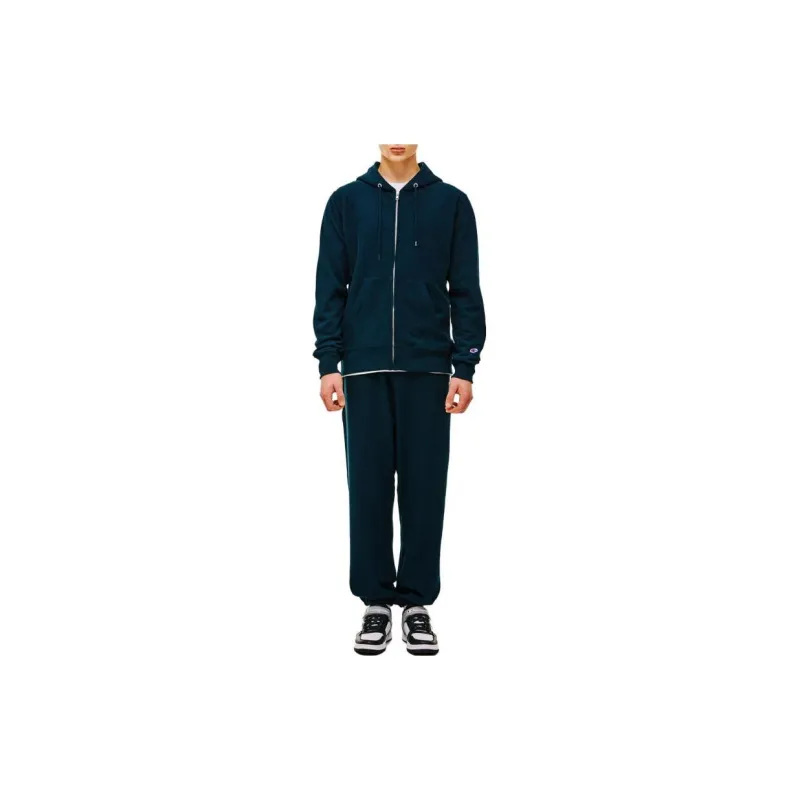 Champion Knitted Sweatpants Men Navy-2