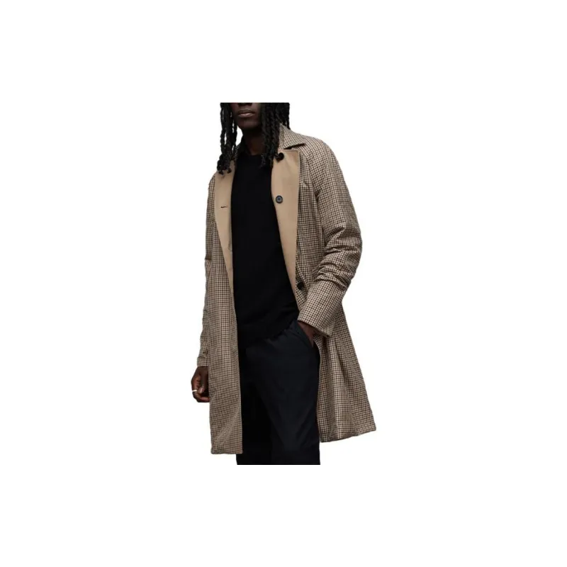 ALLSAINTS Trench Coats Men Yellow-3