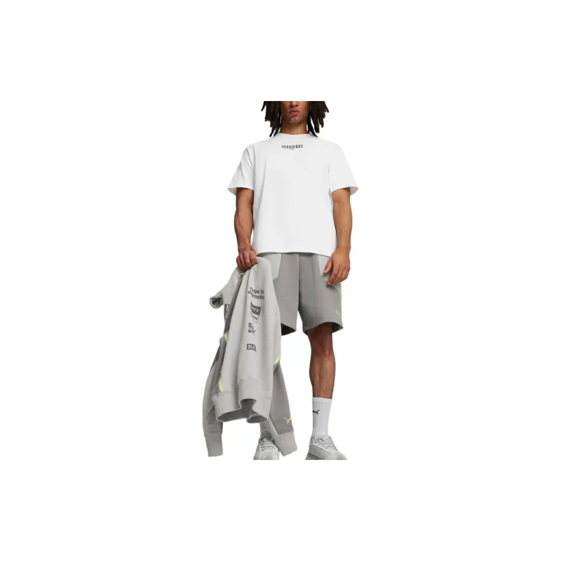 PLEASURES x PUMA T-Shirt Men's White-2